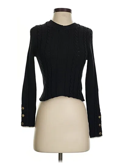 Pre-owned Zara Turtleneck Sweater In Black