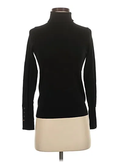 Pre-owned Zara Turtleneck Sweater In Black