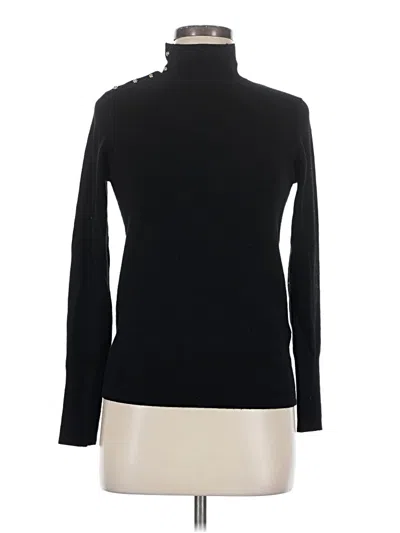 Pre-owned Zara Turtleneck Sweater In Black