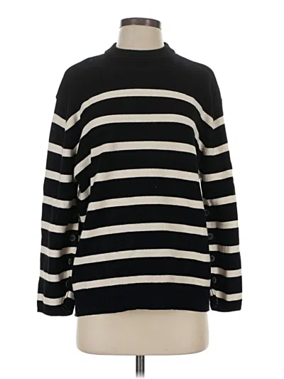 Pre-owned Zara Turtleneck Sweater In Black