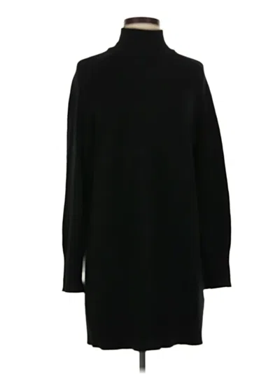 Pre-owned Zara Turtleneck Sweater In Black