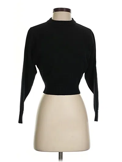 Pre-owned Zara Turtleneck Sweater In Black