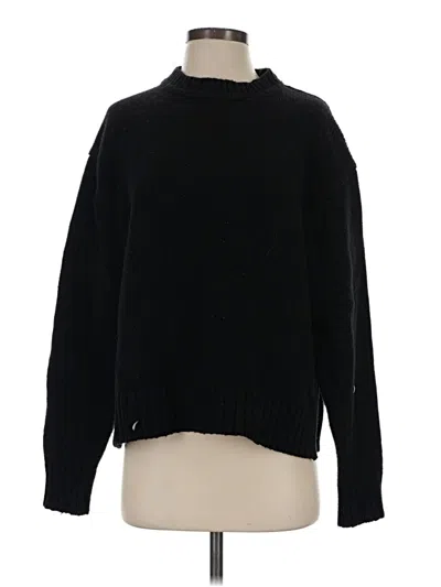 Pre-owned Zara Turtleneck Sweater In Black