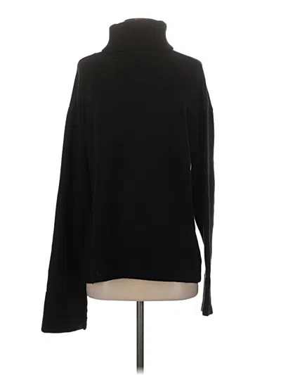 Pre-owned Zara Turtleneck Sweater In Black