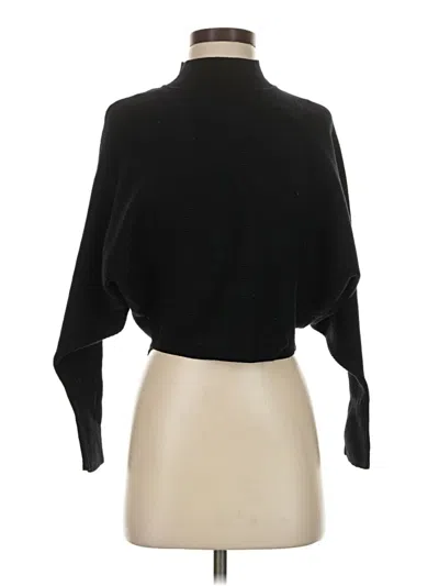 Pre-owned Zara Turtleneck Sweater In Black