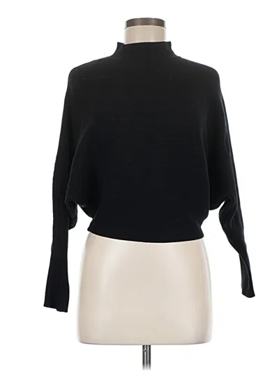 Pre-owned Zara Turtleneck Sweater In Black