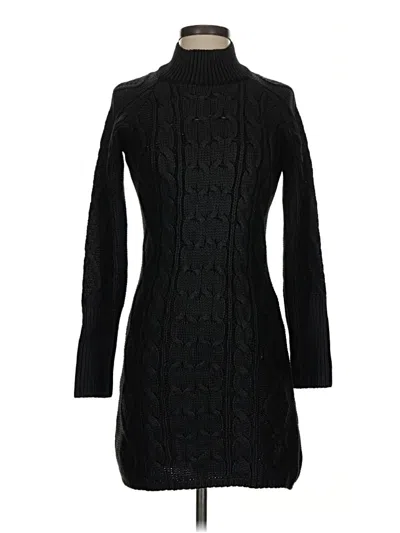 Pre-owned Zara Turtleneck Sweater In Black