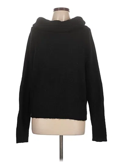 Pre-owned Zara Turtleneck Sweater In Black
