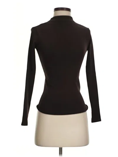 Pre-owned Zara Turtleneck Sweater In Black