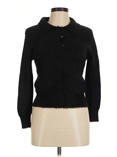 Pre-owned Zara Turtleneck Sweater In Black