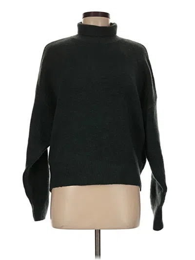 Pre-owned Zara Turtleneck Sweater In Black