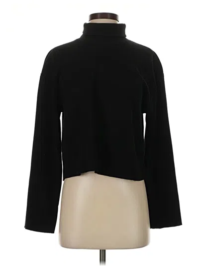 Pre-owned Zara Turtleneck Sweater In Black
