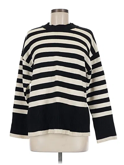 Pre-owned Zara Turtleneck Sweater In Black
