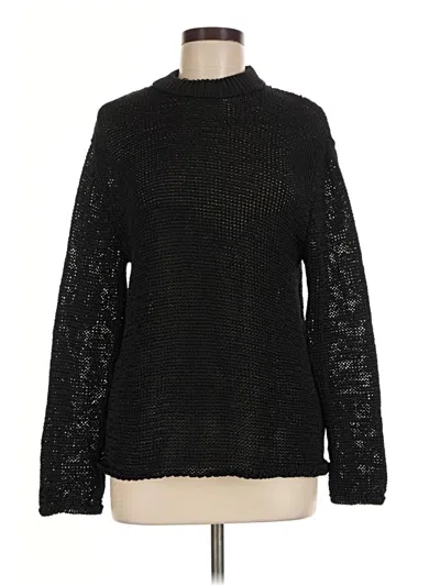 Pre-owned Zara Turtleneck Sweater In Black