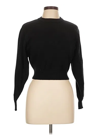 Pre-owned Zara Turtleneck Sweater In Black