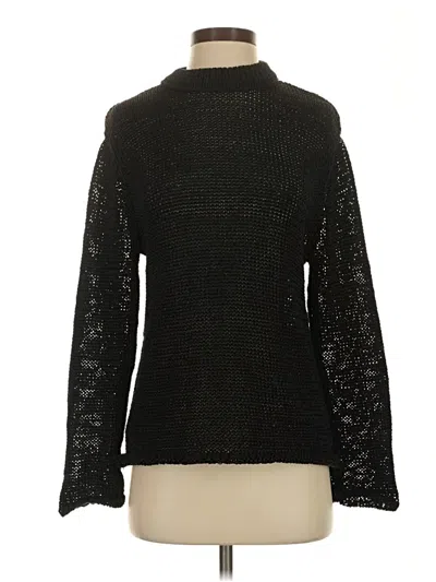 Pre-owned Zara Turtleneck Sweater In Black
