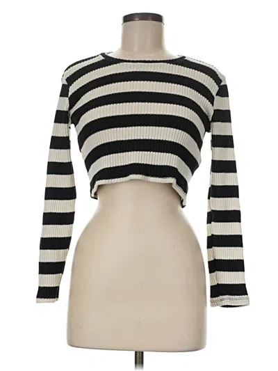 Pre-owned Zara Turtleneck Sweater In Black
