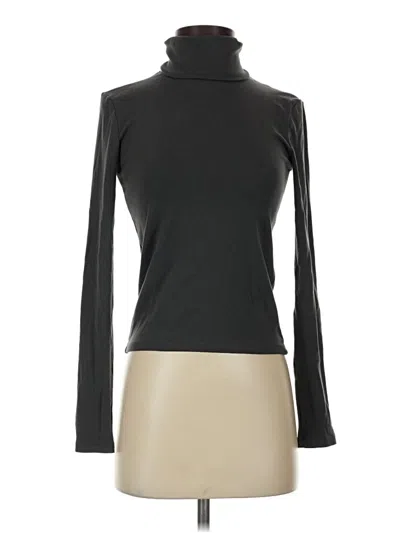Pre-owned Zara Turtleneck Sweater In Black