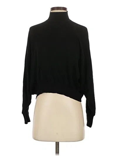 Pre-owned Zara Turtleneck Sweater In Black