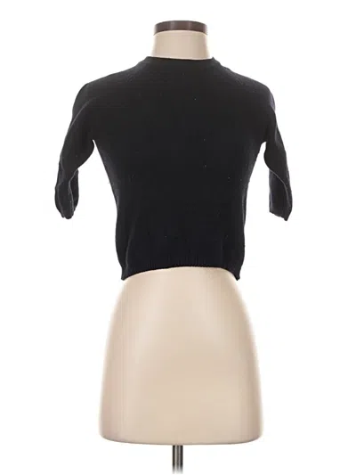 Pre-owned Zara Turtleneck Sweater In Black