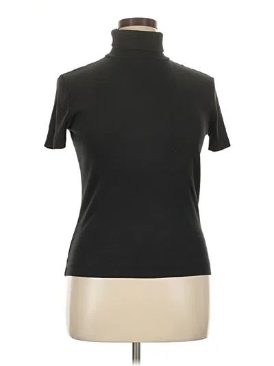 Pre-owned Zara Turtleneck Sweater In Black
