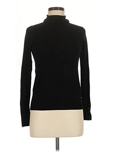 Pre-owned Zara Turtleneck Sweater In Black