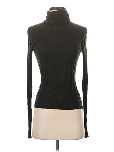 Pre-owned Zara Turtleneck Sweater In Black