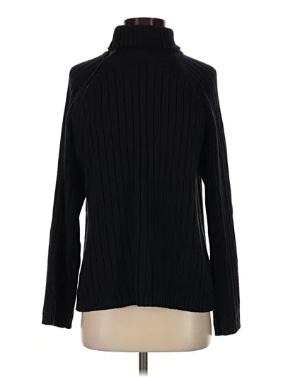 Pre-owned Zara Turtleneck Sweater In Black
