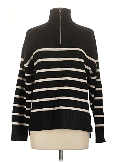 Pre-owned Zara Turtleneck Sweater In Black