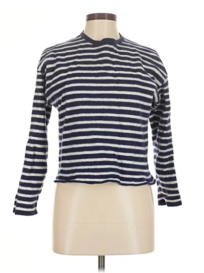 Pre-owned Zara Turtleneck Sweater In Blue