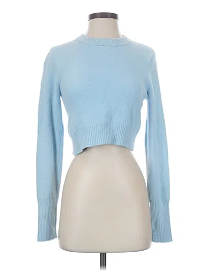 Pre-owned Zara Turtleneck Sweater In Blue