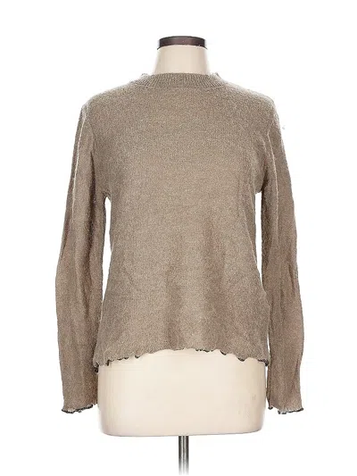 Pre-owned Zara Turtleneck Sweater In Brown