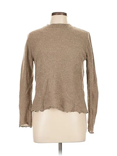 Pre-owned Zara Turtleneck Sweater In Brown