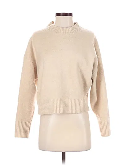 Pre-owned Zara Turtleneck Sweater In Brown