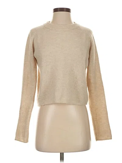 Pre-owned Zara Turtleneck Sweater In Brown