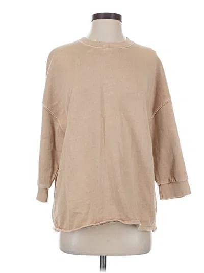 Pre-owned Zara Turtleneck Sweater In Brown