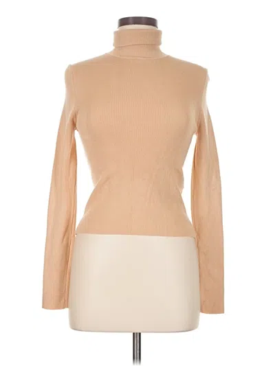 Pre-owned Zara Turtleneck Sweater In Brown