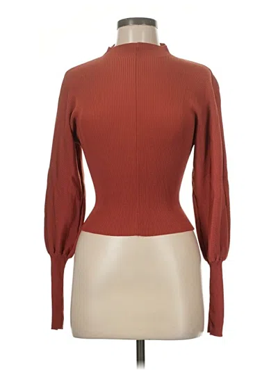 Pre-owned Zara Turtleneck Sweater In Brown