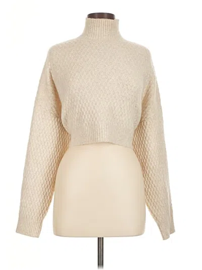 Pre-owned Zara Turtleneck Sweater In Brown