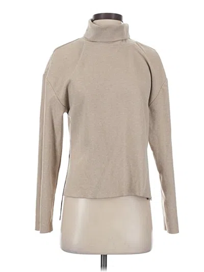Pre-owned Zara Turtleneck Sweater In Brown