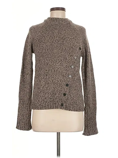 Pre-owned Zara Turtleneck Sweater In Brown