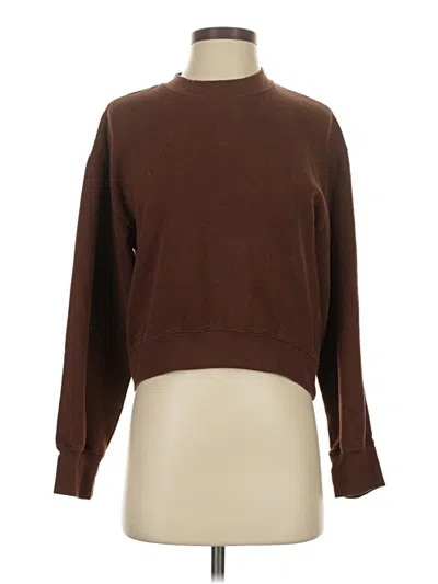 Pre-owned Zara Turtleneck Sweater In Brown