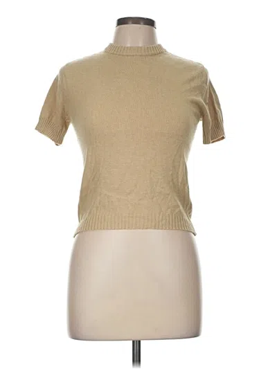 Pre-owned Zara Turtleneck Sweater In Brown