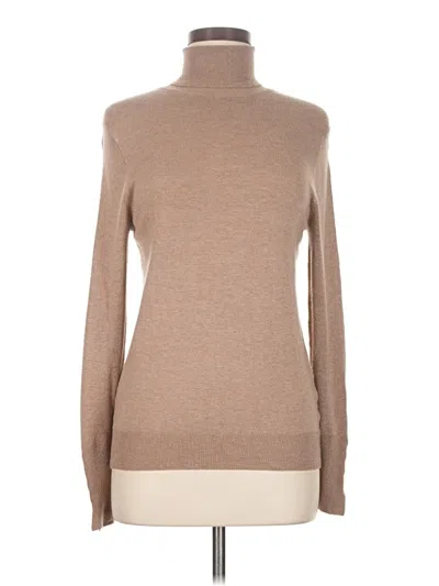 Pre-owned Zara Turtleneck Sweater In Brown