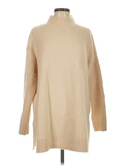 Pre-owned Zara Turtleneck Sweater In Brown