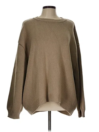 Pre-owned Zara Turtleneck Sweater In Brown