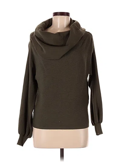Pre-owned Zara Turtleneck Sweater In Brown