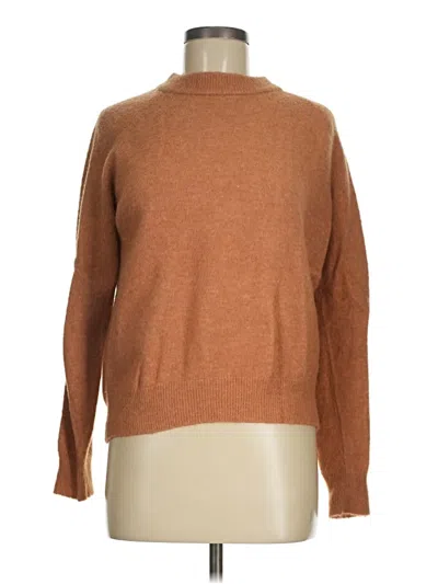 Pre-owned Zara Turtleneck Sweater In Brown