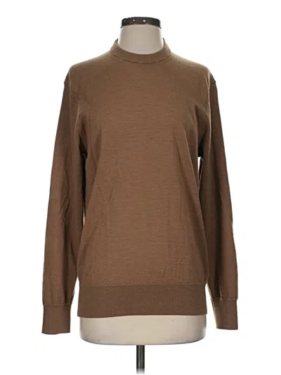 Pre-owned Zara Turtleneck Sweater In Brown