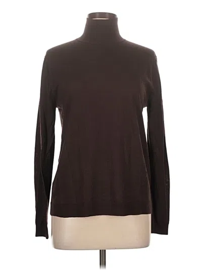 Zara Turtleneck Sweater In Brown